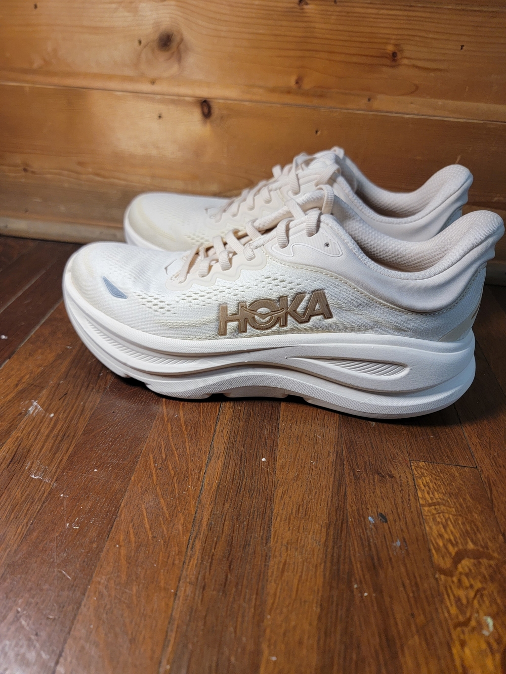 HOKA Women's Light Cream Running Shoes - Picture 3 of 7